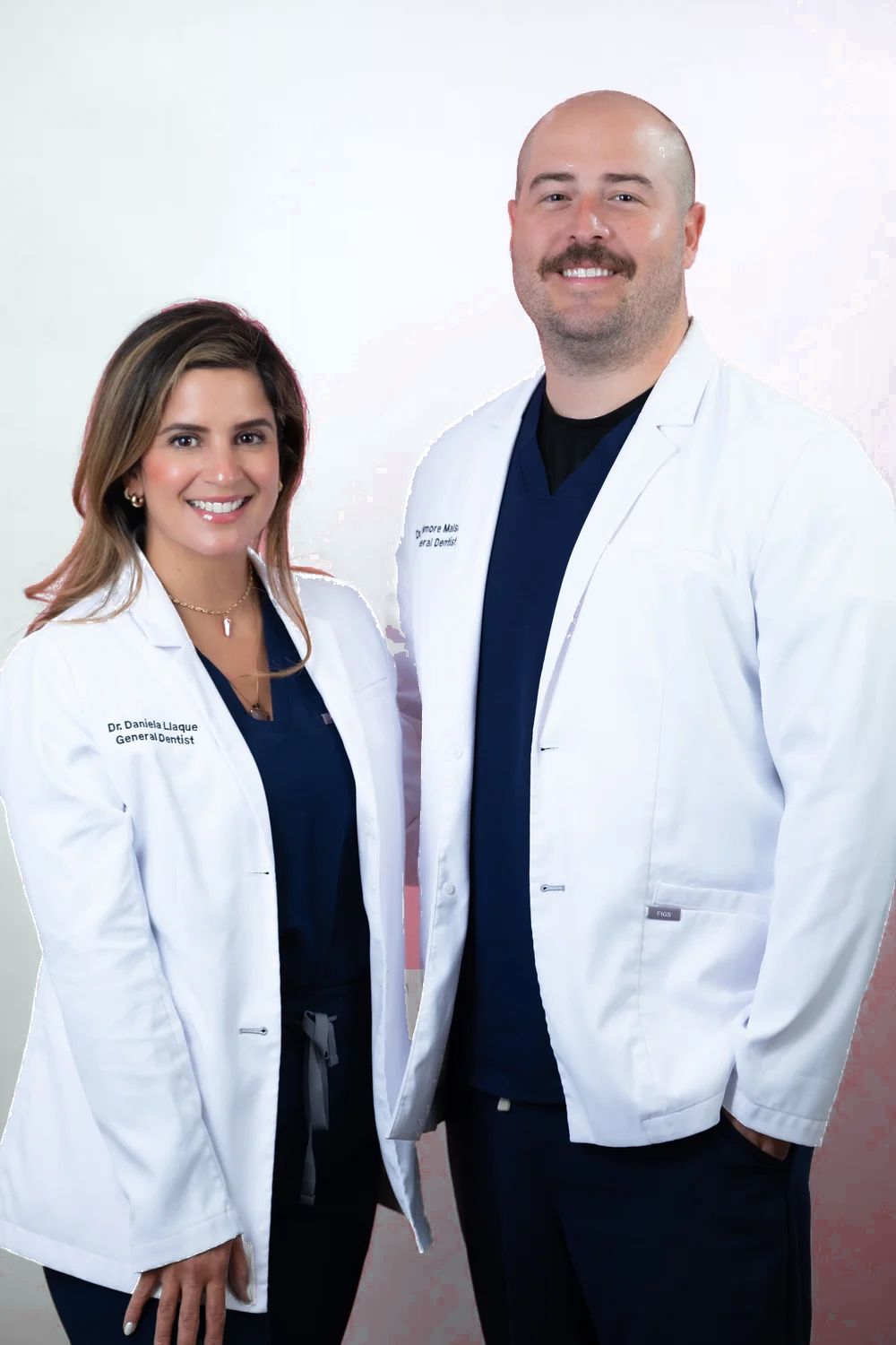 Dr. Daniela Llaque and Dr. Valmore Malskis