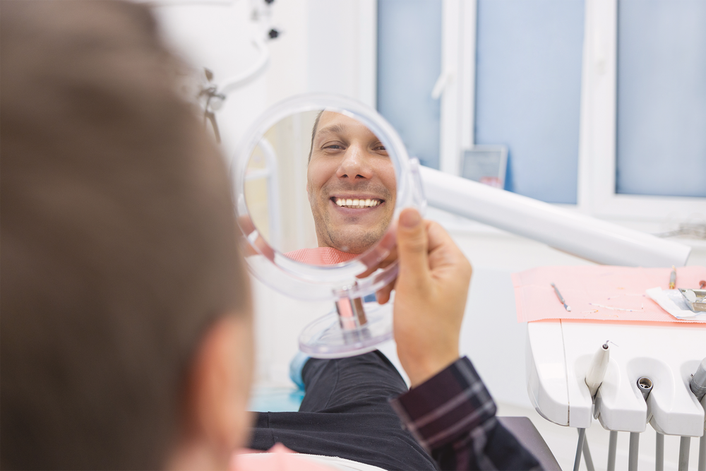 Routine dental visit